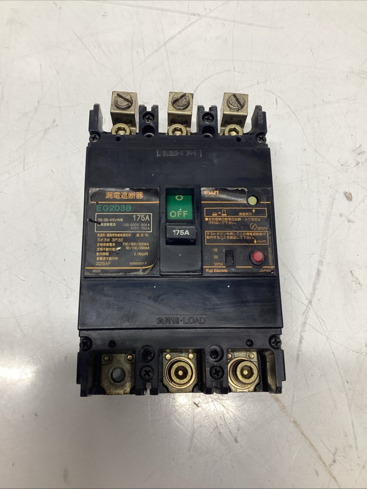 FUJI EG203B 3-pole Circuit Breaker R-221