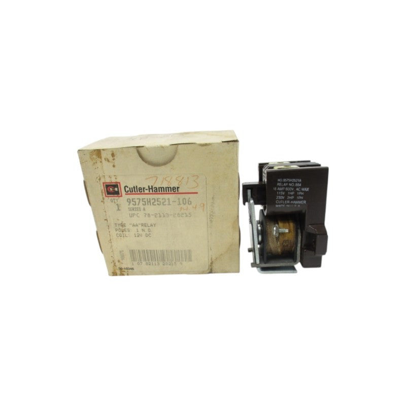 CUTLER HAMMER 9575H2521-106 SER. A 12VDC 16A NSMP
