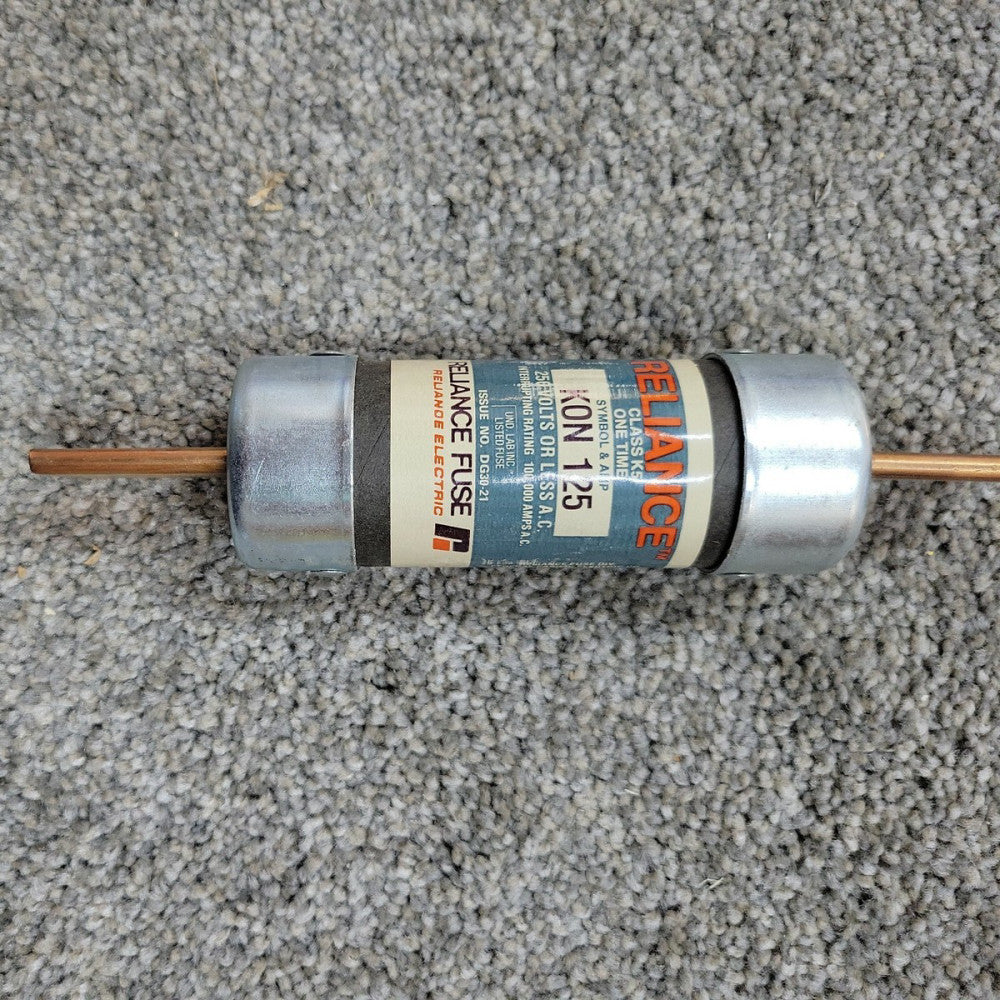 NOS RELIANCE KON 175 FUSE CLASS K5 ONE TIME 250VAC 