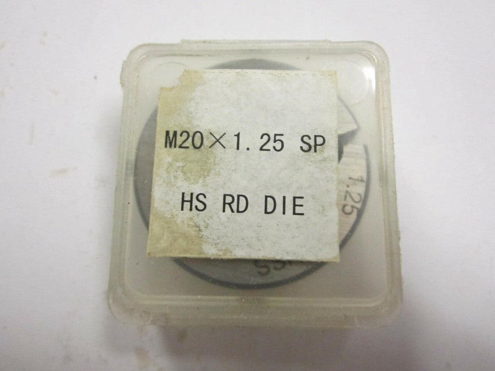 1-1/2" Outside Diameter HSS M18x2.00 Metric Fine Adjustable Round Die NEW