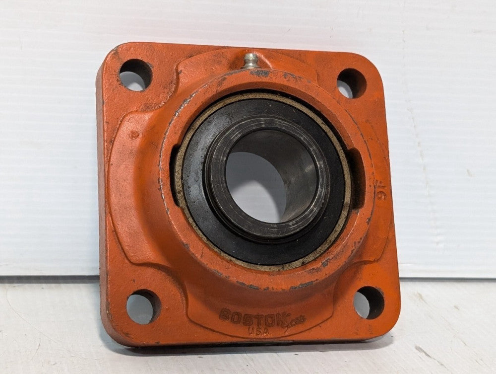 Boston Gear 9F 1-5/8 Flange Mounted Ball Bearing, 4 Bolt+Returns