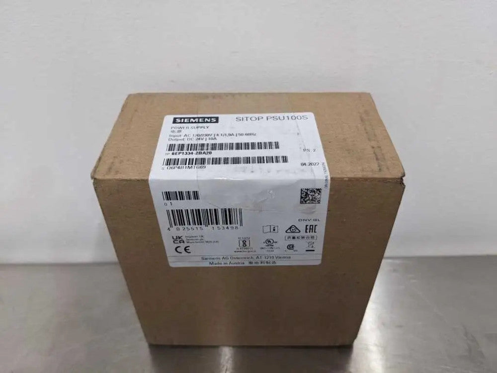 Siemens 6EP1 334-2BA20 Power Supply Factory Sealed