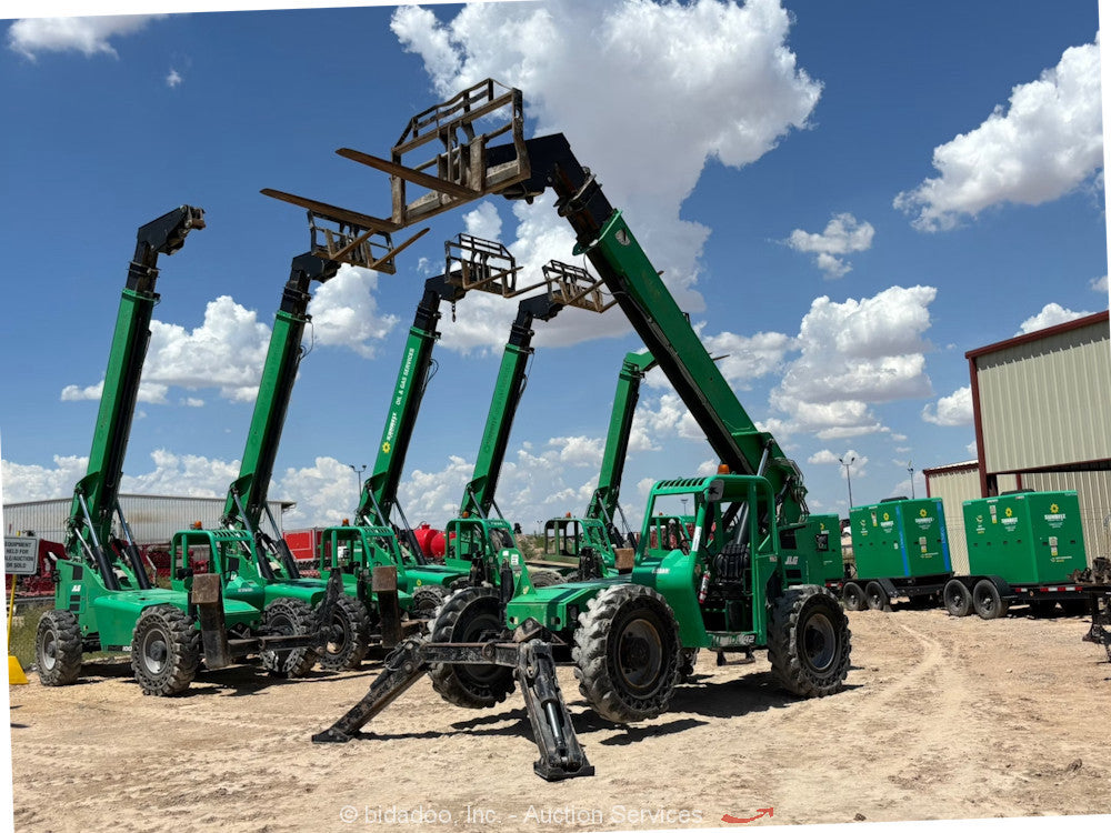 2017 Skytrak 10042 42' 10k Telescopic Reach Forklift Telehandler Diesel bidadoo