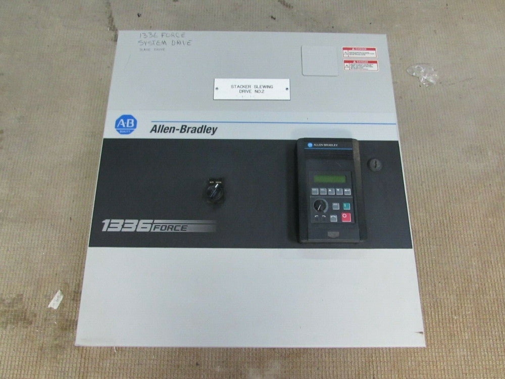 ALLEN BRADLEY 1336T-C007CAA-CF-D15-ET-HA1C SER-A 575V 10A 10KVA XLNT USED M/OFFE