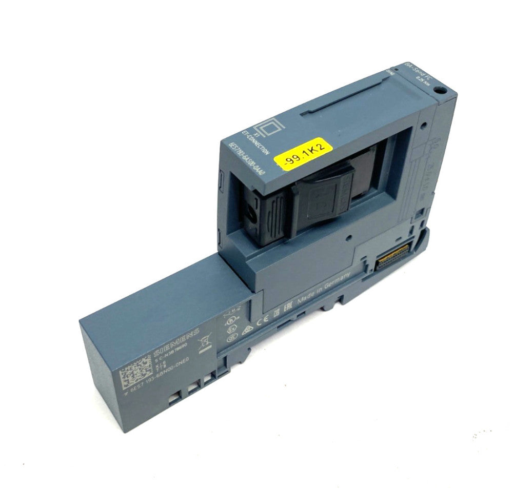 Siemens 6ES7193-6AS00-0AA0 SIMATIC ET 200SP Bus Adapter, w/ 6ES7193-6BN00-0NE0