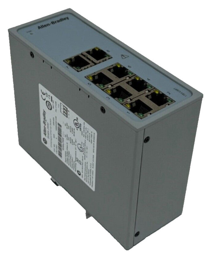ALLEN BRADLEY 1783-US8T STRATIX 2000 ETHERNET SWITCH SER. A PRE-OWNED USED