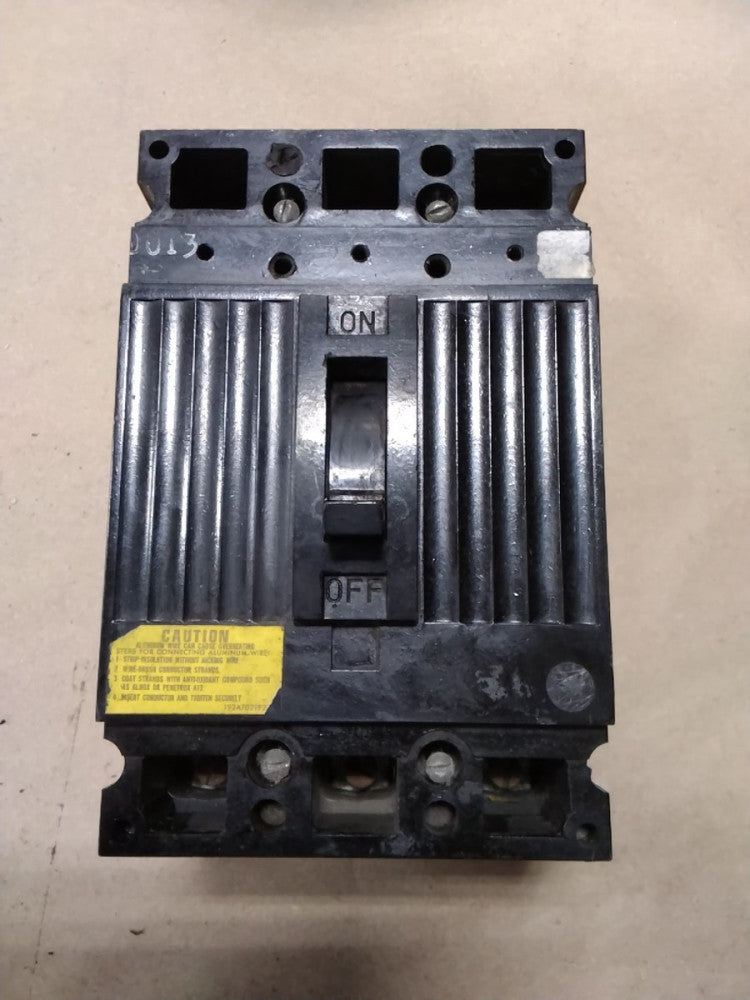 GENERAL ELECTRIC GE CIRCUIT BREAKER 100 AMP 480V 3-POLE A105