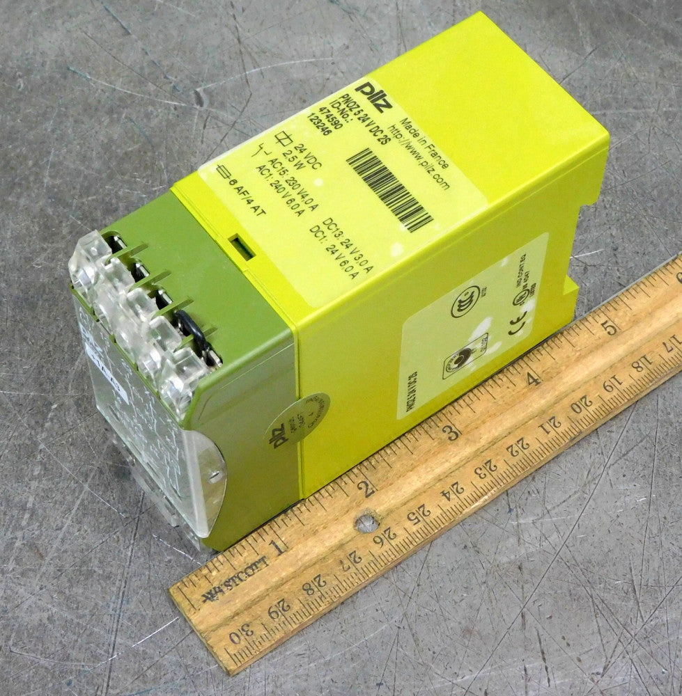 Pilz PNOZ/5 24VDC 2S Safety Relay 24V DC 2.5W 6A