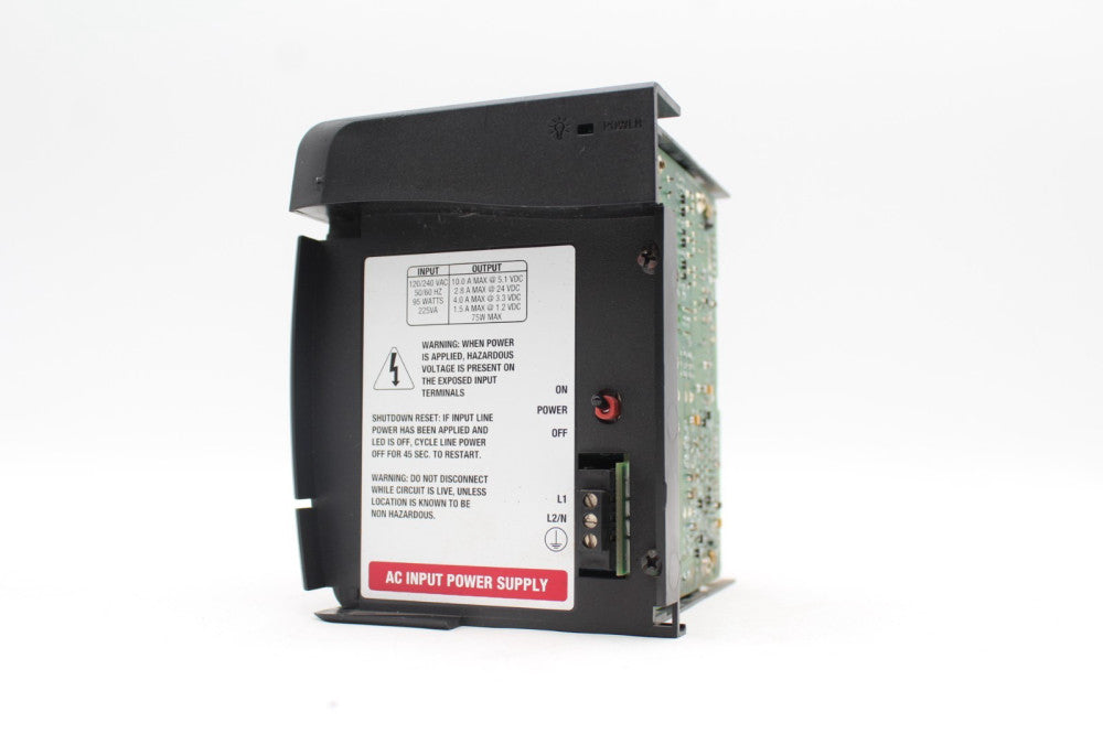 Allen-Bradley 1756-PA72 /B ControlLogix AC Power Supply *No Door
