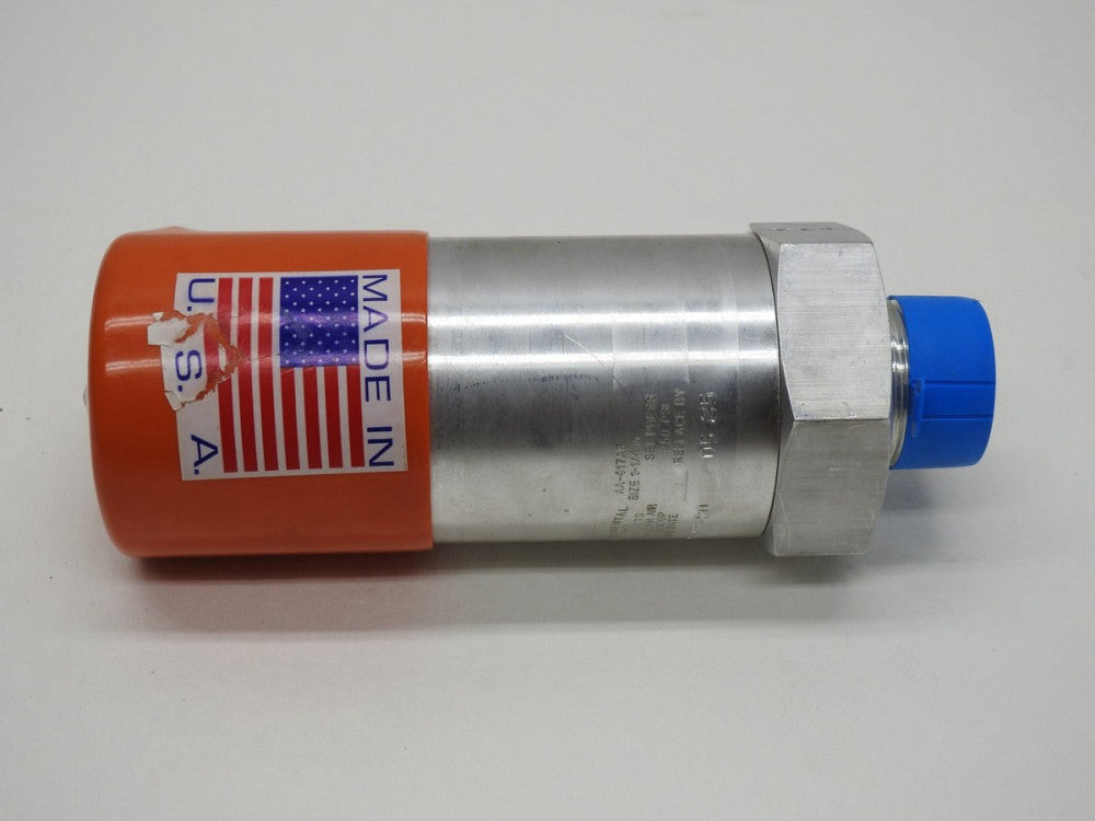 Continental NH3 1-1/4" Safety Relief Valve A-417-AB , AA-417AB - NOB NEW!