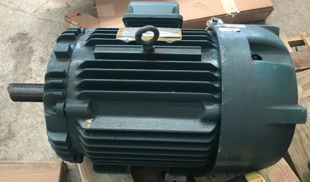 Baldor-Reliance Severe Duty Motor, ECP84100T-4, 3 PH, 15 HP, 460 V, 1180 RPM, TE