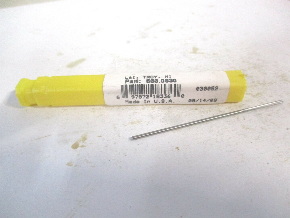 (433-0.0630) 0.063 x 1/2 x 2-1/2" OAL 4-Flute Straight Shank HSS Chucking Reamer