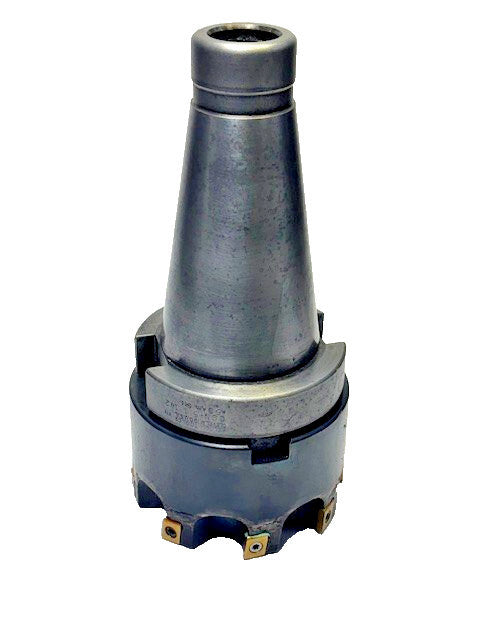 INDEXABLE SQUARE-SHOULDER FACE MILL W/ CAT 50 TAPER 6X2A04R01