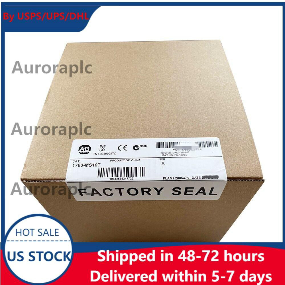 NEW Allen-Bradley 1783-MS10T Stratix 8000 Ethernet Switch 1783MS10T US Free Tax