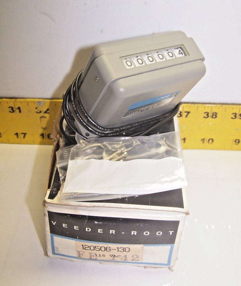 New Veeder-Root Counter 115 VAC 60 HZ 6 Watts  120506-130