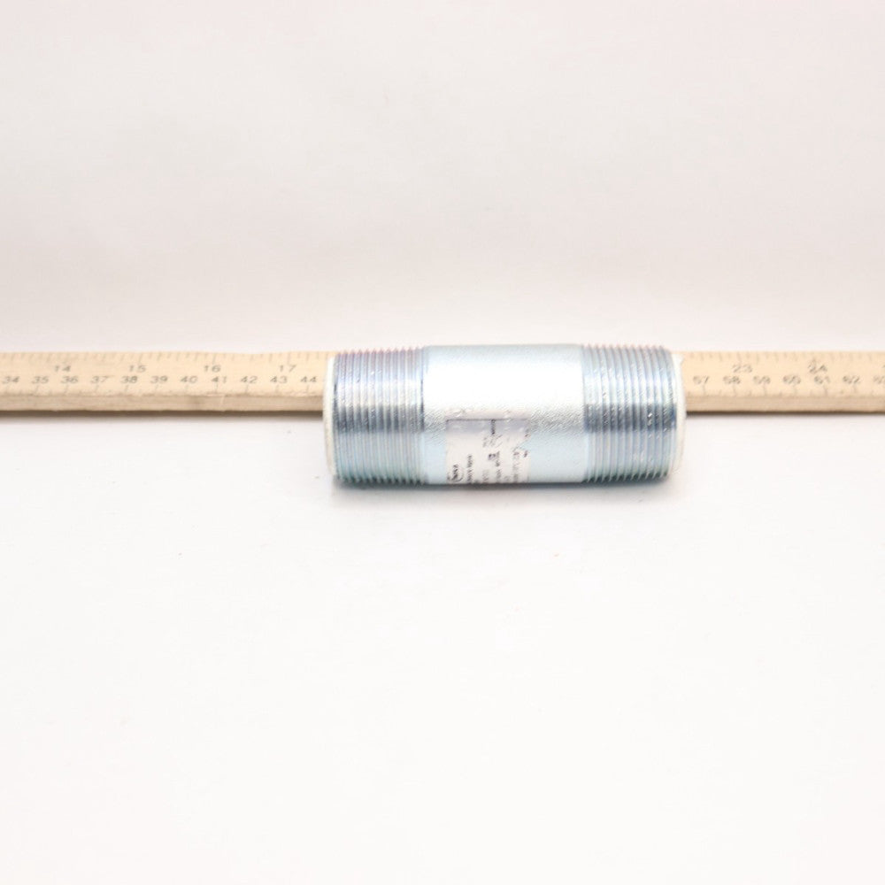 Proflo Nipple Steel Zinc Plated 1-1/4" x 4" PFXDNTHP
