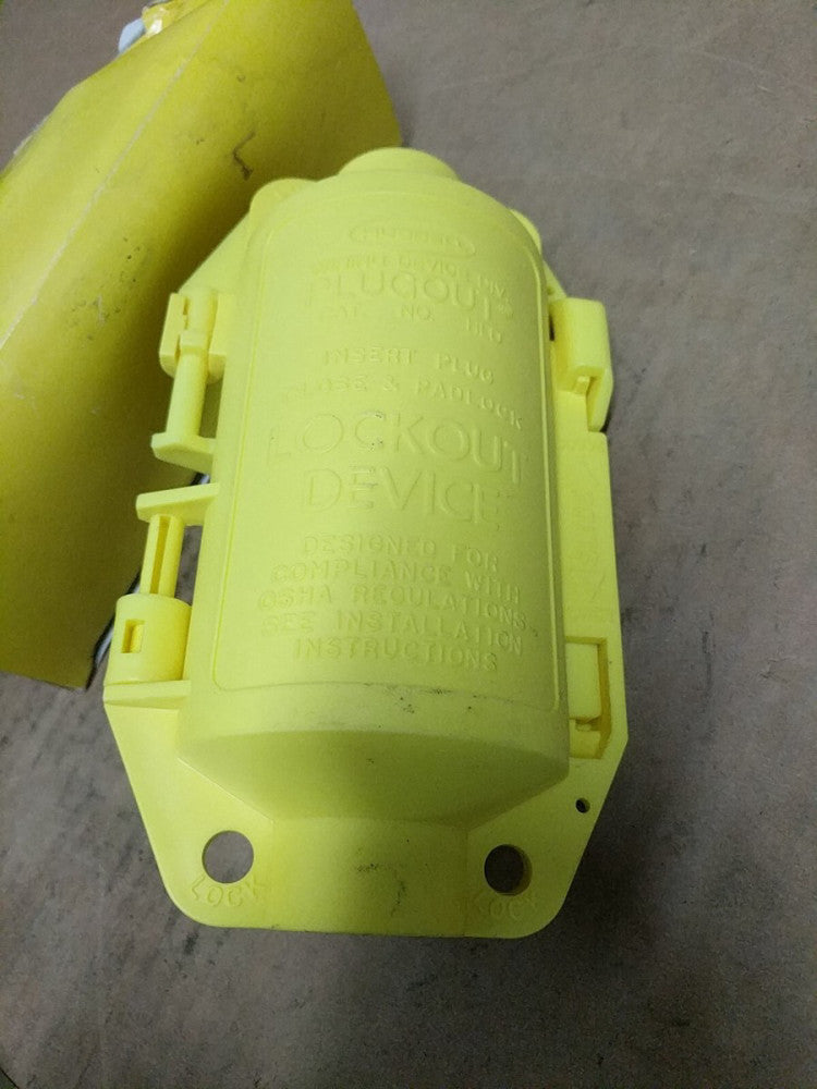 HUBBELL PLUGOUT 6C647 HLD ELECTRIC PLUG LOCKOUT DEVICE