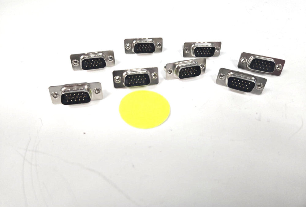 9 PIN MALE CLIP ON IDC ADAPTER DB-9 LOT OF 8