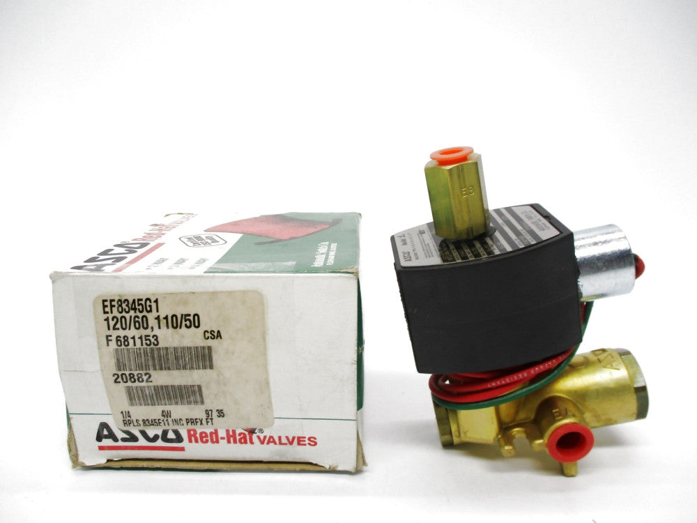 ASCO EF8345G1 110/120V 10-150PSI 1/4" NSMP