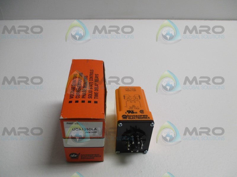 ATC UOA-125-DLA VOLTAGE MONITOR RELAY 125VDC/240VAC  NSMP