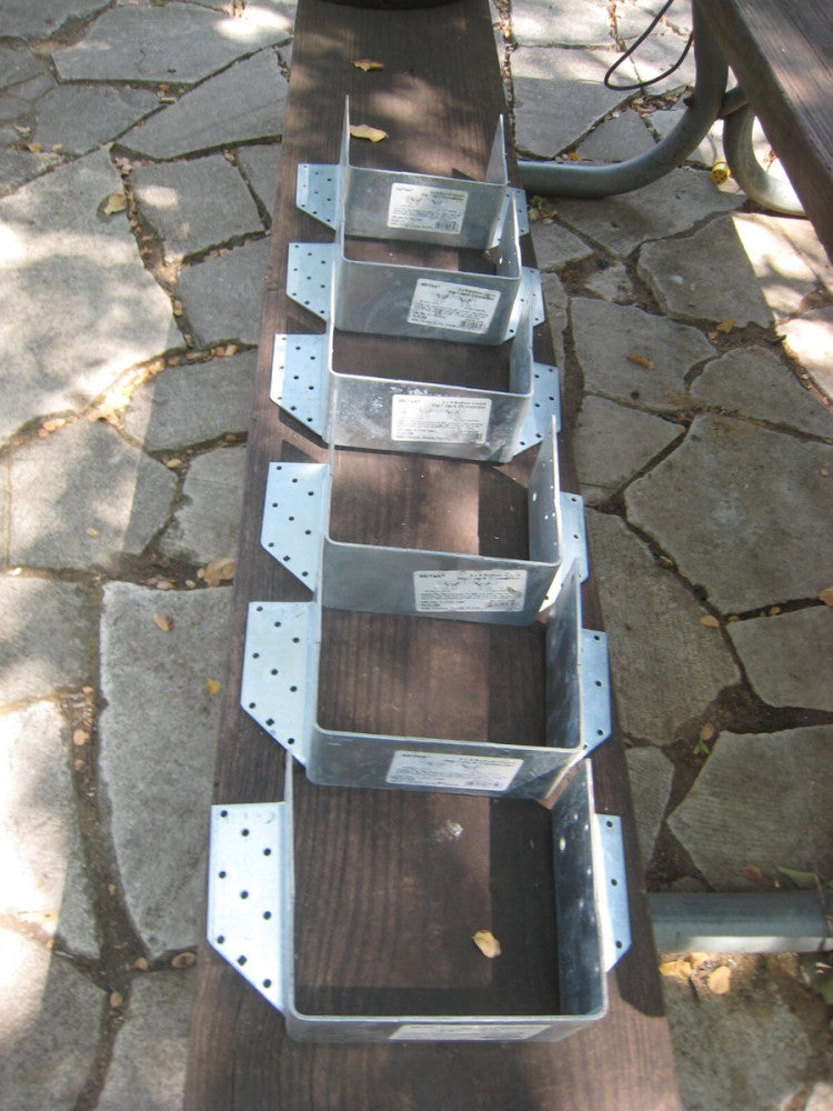 6 yes 6 HJC26 MiTek Hip Jack Hangers Left/right Hip MN021122B 2 x 6 bottom Chord