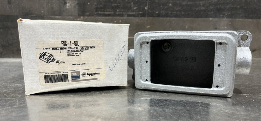 Appleton FSC-1-50L Nos Surplus