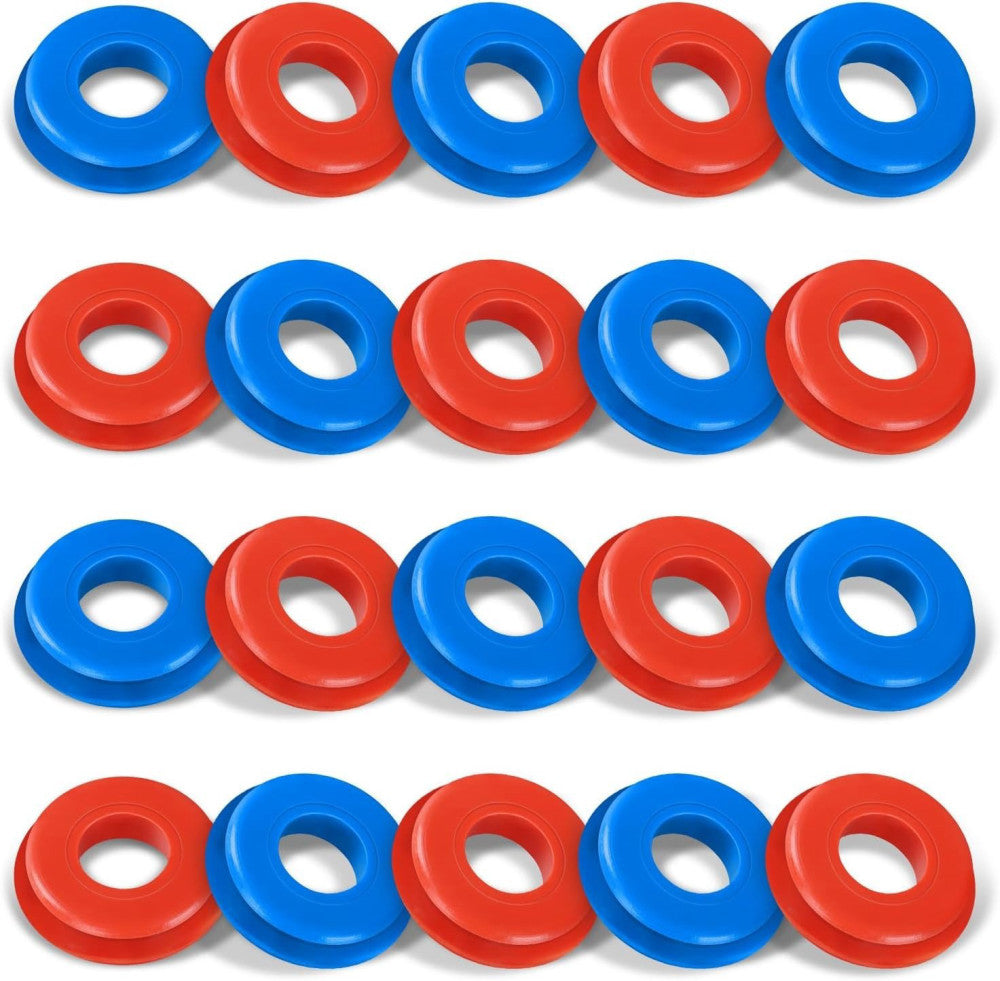 20PCS Glad Hand Seals Rubber Gasket Replacement for Semi Truck Air Brake Hose