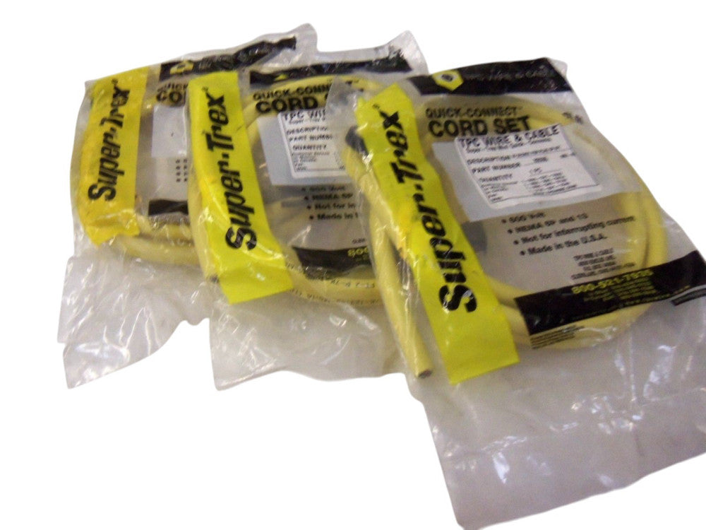LOT OF 3 TPC WIRE & CABLE 89506 NSMP