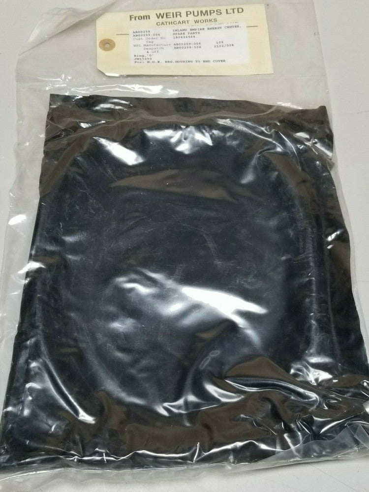 New Weir Pumps O'ring Oring Kit  BRG AB00259 
