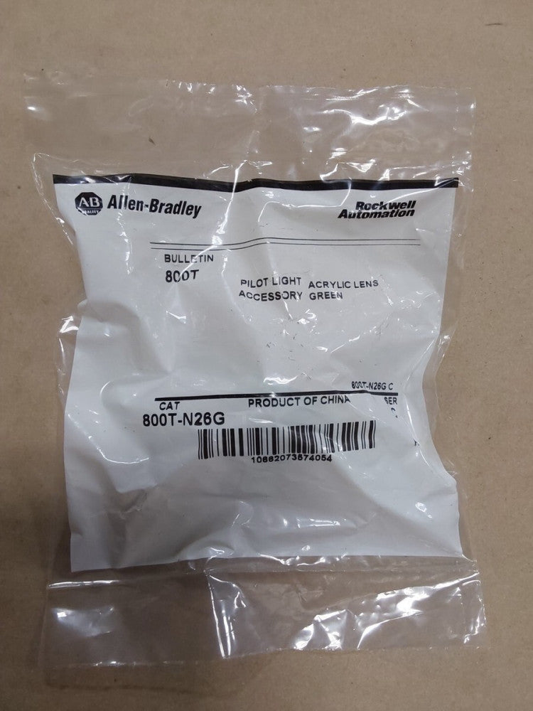 ALLEN BRADLEY 800T-N26G ACRYLIC LENS GREEN SER. C