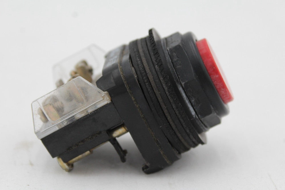 ALLEN-BRADLEY 800H-R SER. F RED PUSH BUTTON