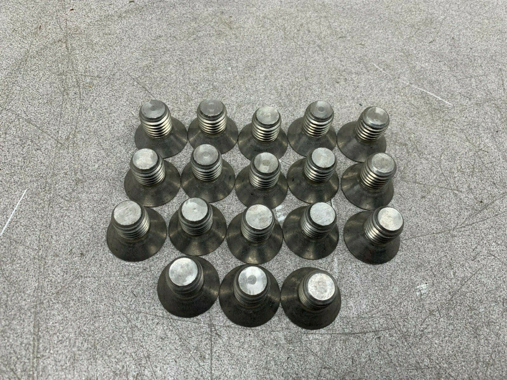 LOT OF 18 NEW LPS 5/8"-11X1 FHSCS 316SS FLAT TOP SCREWS 0178235