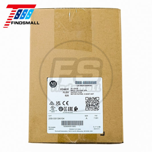 2024 New Factory Sealed Allen-Bradley 25B-D013N104 PowerFlex 525 AC Drive US
