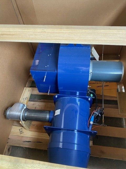 Power Flame Burner CR4-G-25, 3 PH Marathon Motor (NEW)