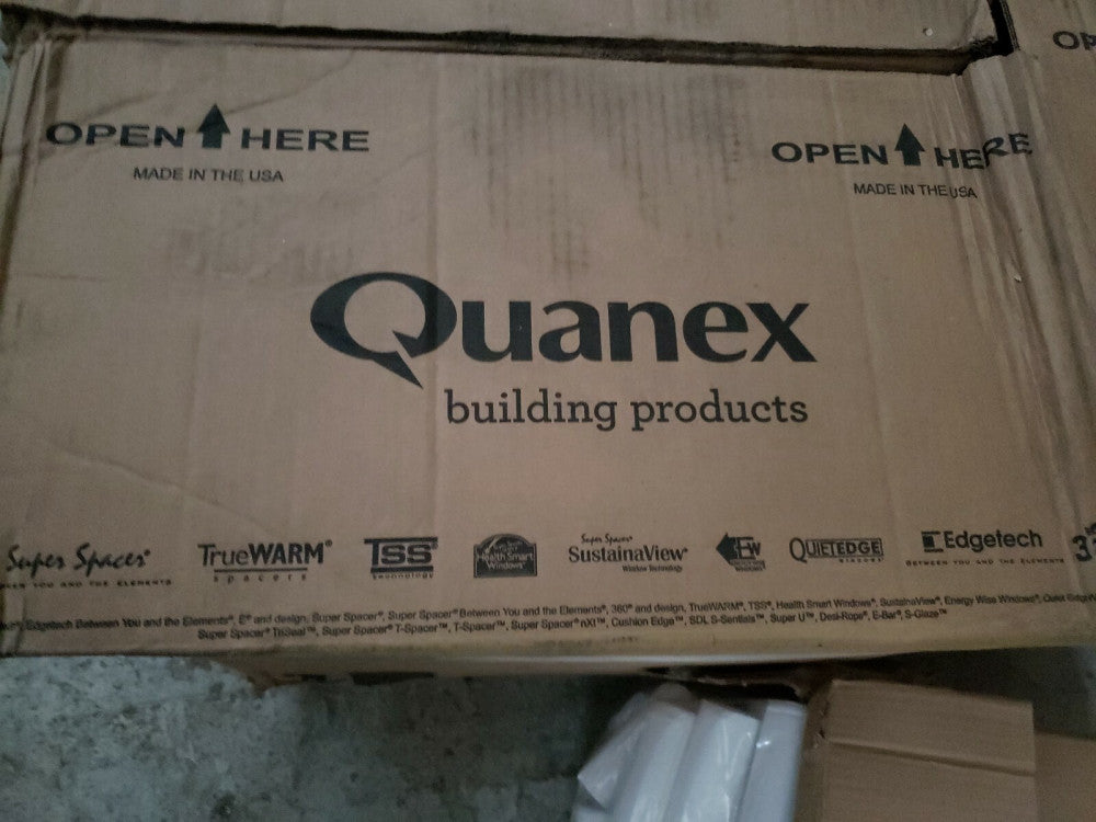 QUANEX SUPER SPACER T-SPACER PREMIUM PLUS, GRAY 2100FT / 640 M, .287" x .375"