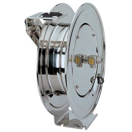 Coxreels Shl-N-525-Ss Spring Return Hose Reel, 3/4 In Hose Diameter, 25 Ft