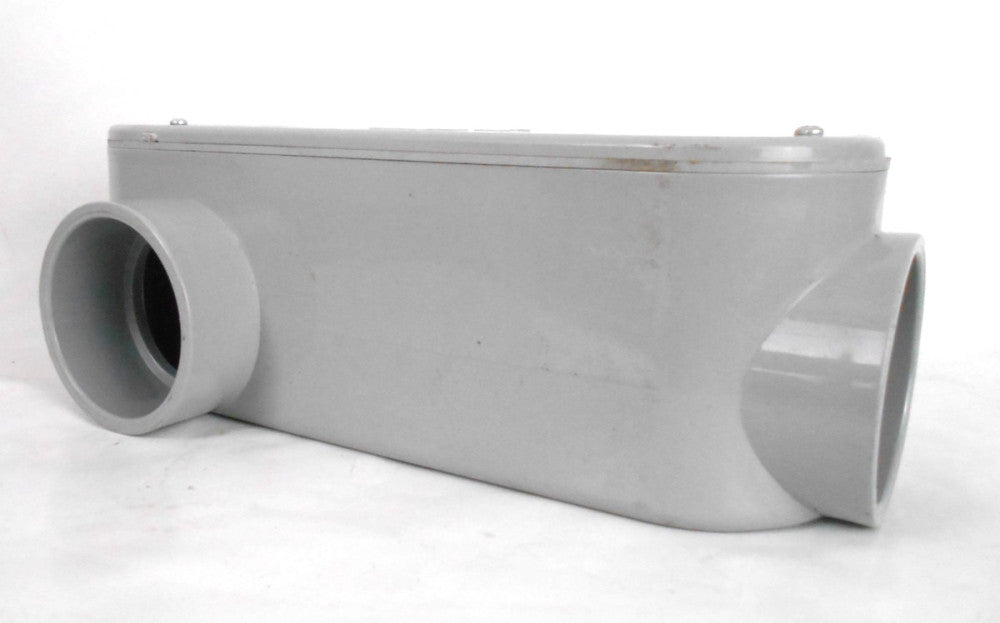 1 - 2'' Access Fittings Type LR Conduit Body PVC Gray ROYAL RSLR 60S