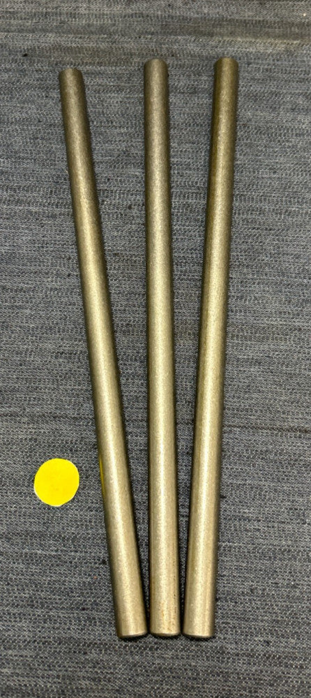 UNBRANDED STEEL DOWEL PIN 10-5/8" X 1/2"  LOT OF 3