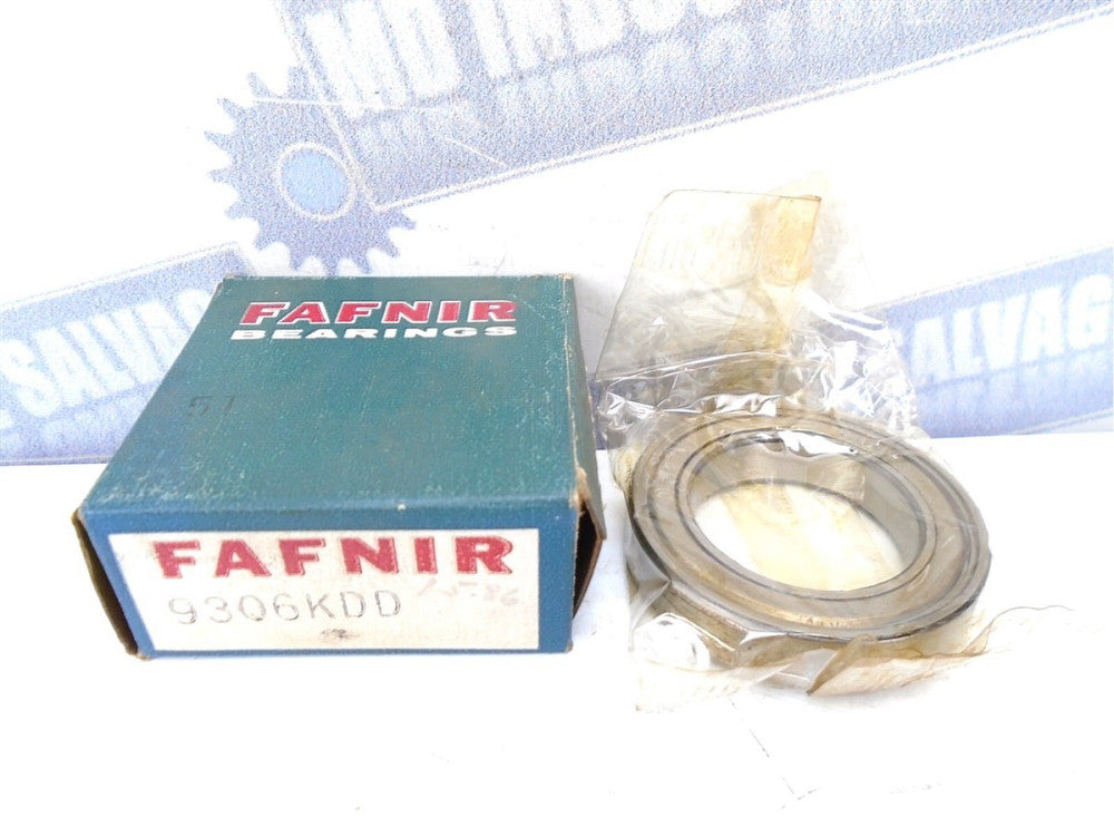 Fafnir - 9306KDD - Deep Groove Shielded Bearing - 30MM Bore - (NEW in BOX)