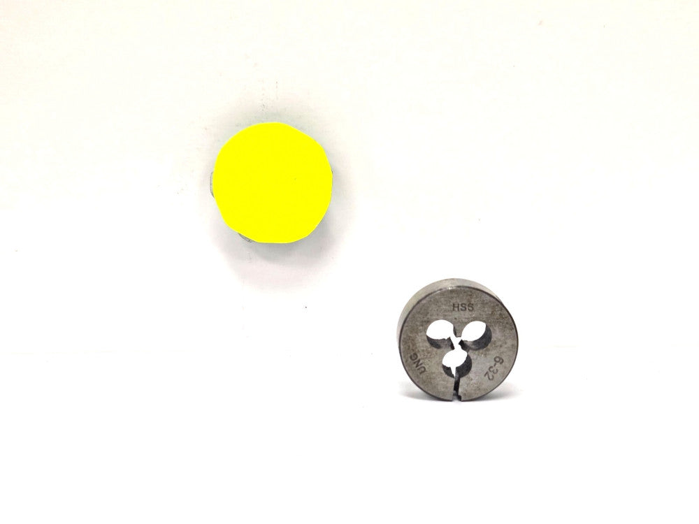 UNC CIRCLE  6-32  THREADING DIE HSS