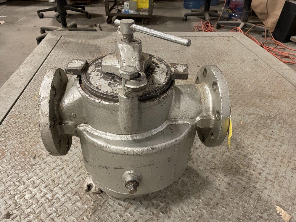 4” Cast Iron Basket Strainer