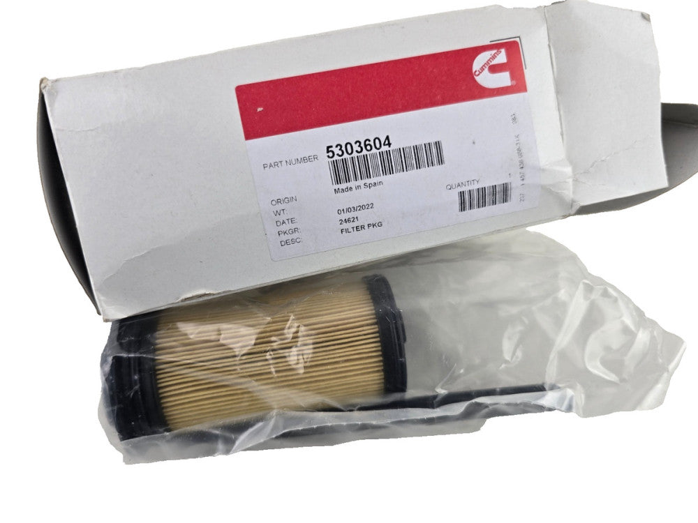 Genuine Cummins DEF Filter Kit 5303604 UF101 EPA13 15L ISX QSX