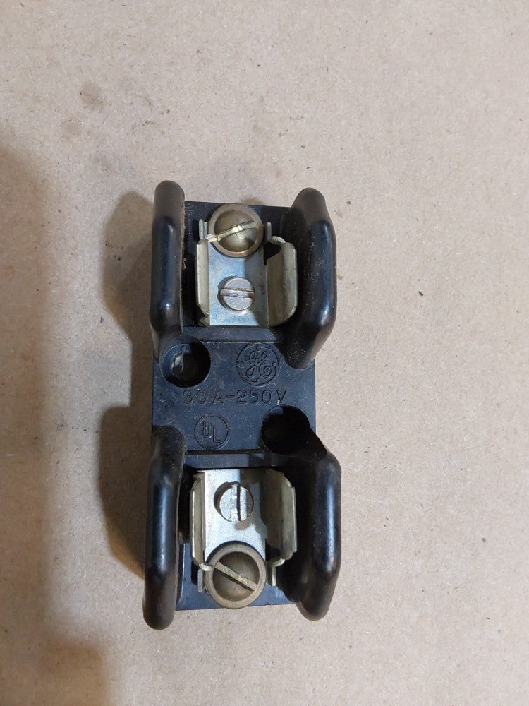 GE General Electric 30A 250V Single Pole Fuse Holder