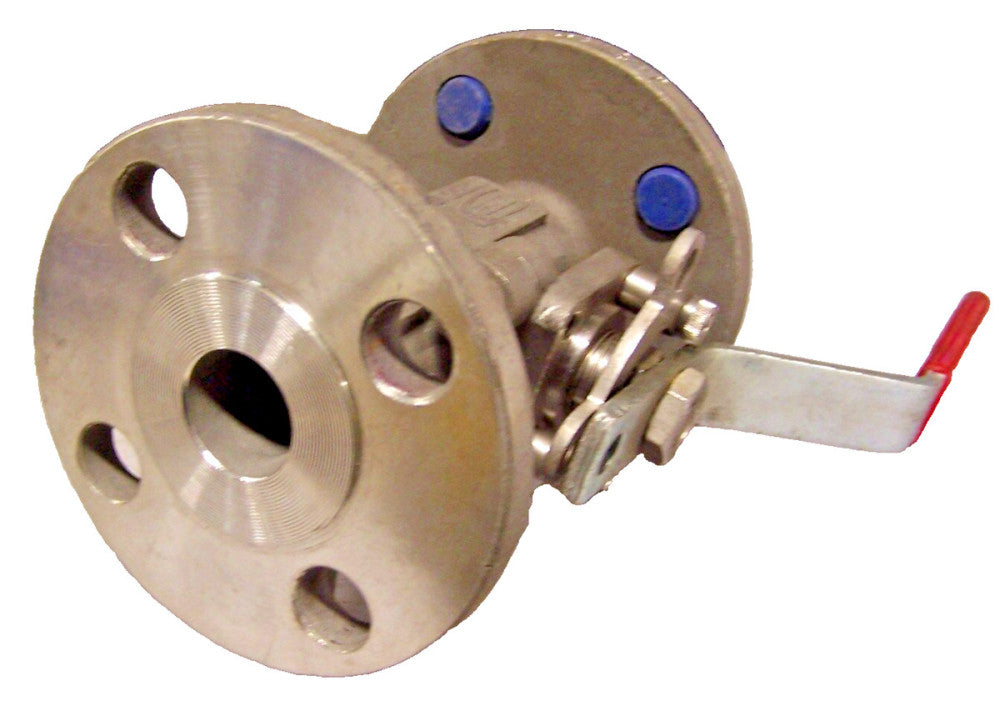 NEW DURCO FLOWSERVE 1" STAINLESS STEEL BALL VALVE 275 PSI  1BR21FRLTX666D