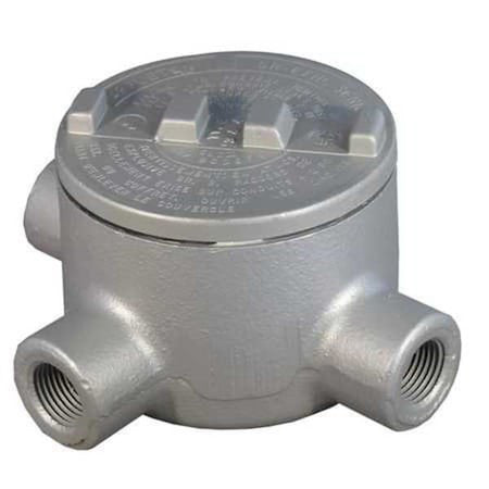Appleton Electric Grt75-A Conduit Outlet Body,T,3/4 In.