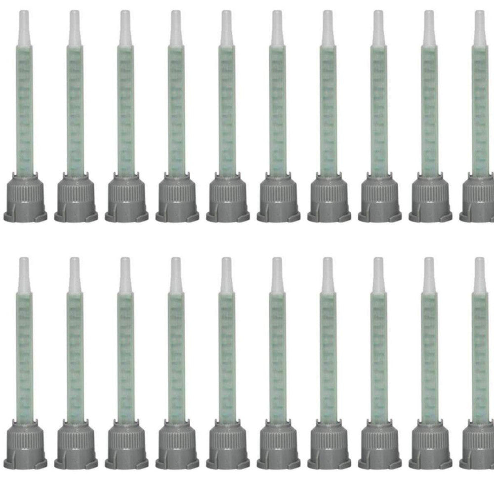 Mixing Nozzles Adhesive Cartridges Tip for 50ml Resin Mixer Adhesive Applicat...