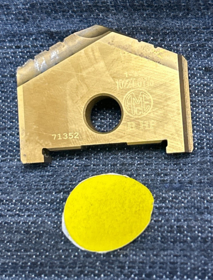 ALLIED MACHINE DRILL INSERT 1022T-0116  DIAMETER 1-1/2" SERIES B