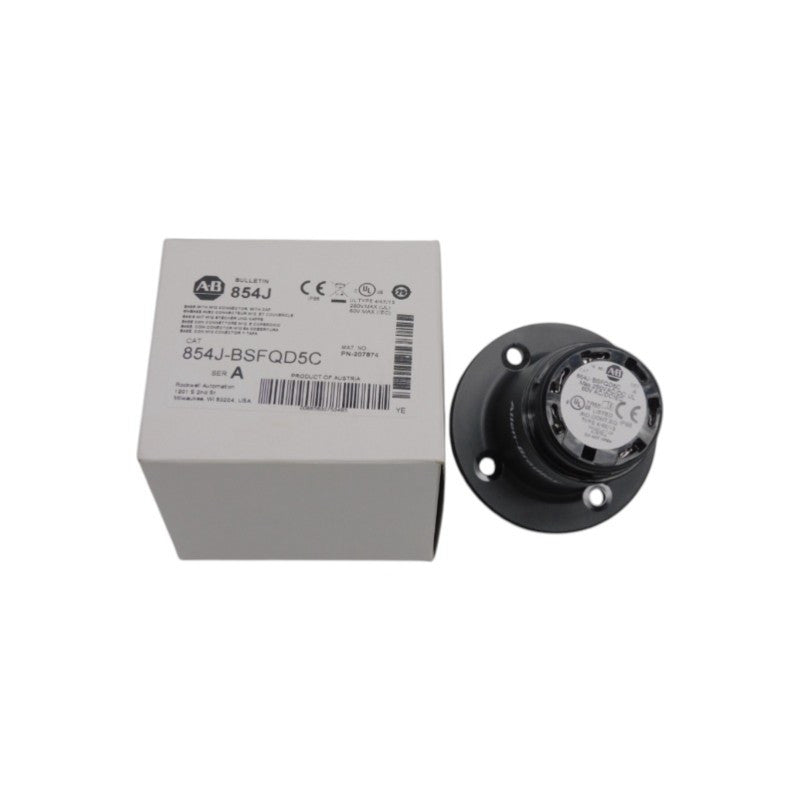 ALLEN BRADLEY 854J-BSFQD5C SER. A 250V (WH) NSMP