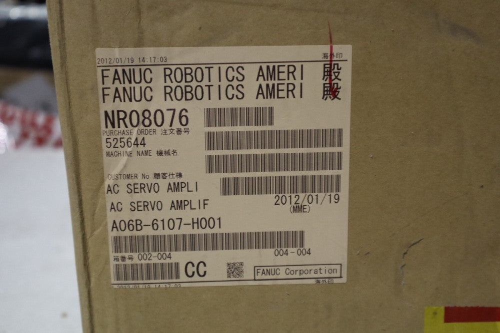 NEW Fanuc A06B-6107-H001 FANUC AC SERVO AMPLIFIER STOCK 1779