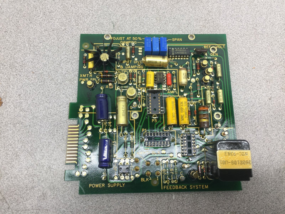 NEW NO BOX FISCHER & PORTER POWER SUPPLY CIRCUIT BOARD 686B167U05